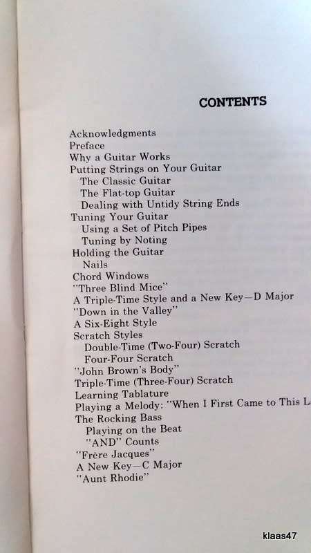 Folk Guitar Manual - John Pearse - Paperback (American Finger-Style Guitar)