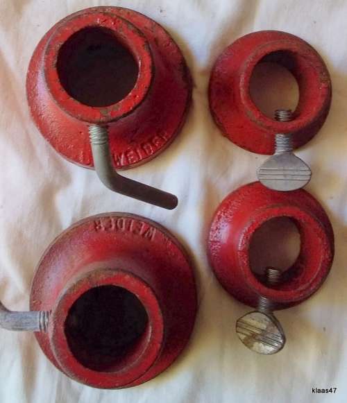 Cast Iron Dumbbell Collar -bar space - 2 Pairs -