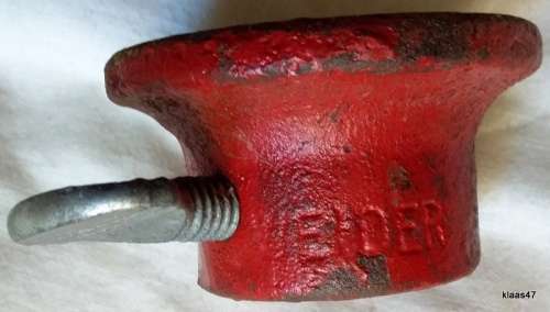 Cast Iron Dumbbell Collar -bar space - 2 Pairs -