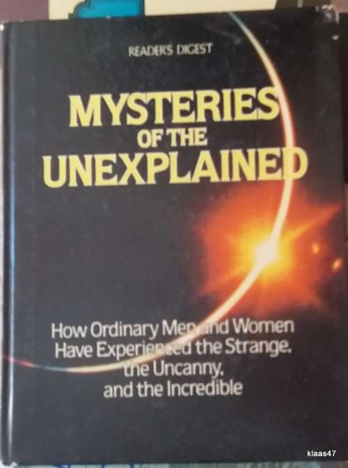 Reader`s Digest Mysteries of the Unexplained - Hardcover