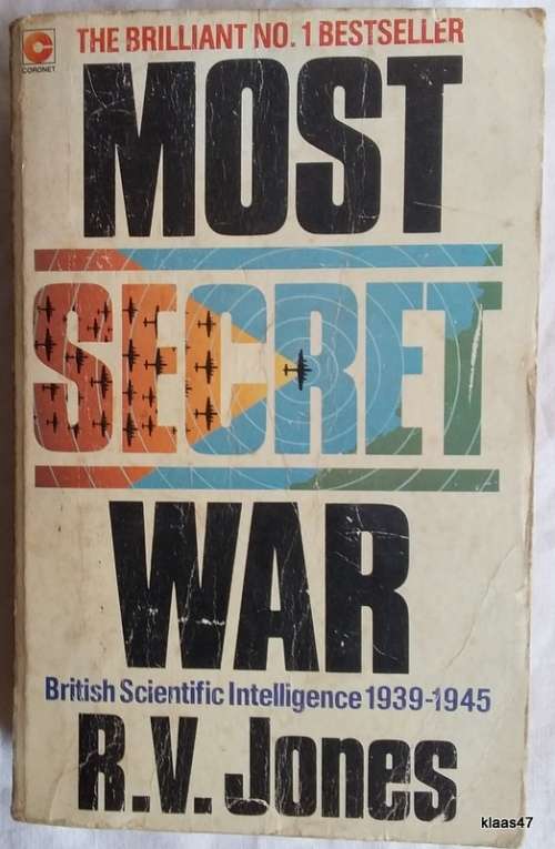 Most Secret War - R V Jones - Paperback (British Scientific Intelligence 1939-1945)