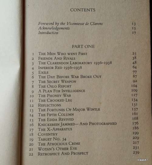 Most Secret War - R V Jones - Paperback (British Scientific Intelligence 1939-1945)