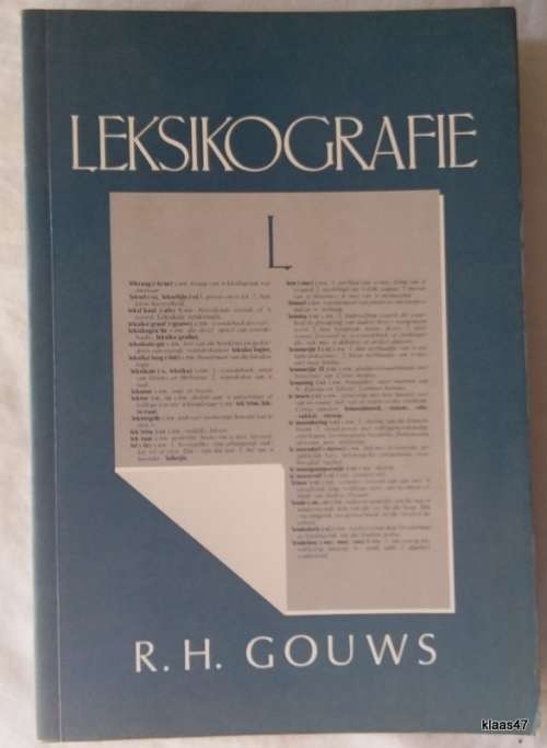 Leksikografie - R H Gouws (Paperback)