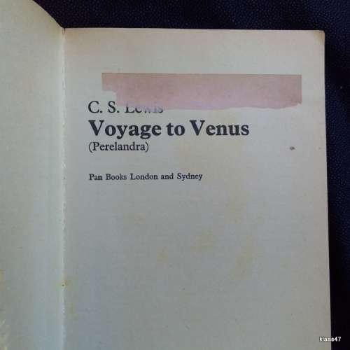 Voyage to Venus - C S Lewis - Paperback