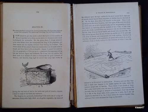 Gulliver`s Travels and Voyages to the Remote Parts of the World - Jonathan Swift - Hardcover Undated