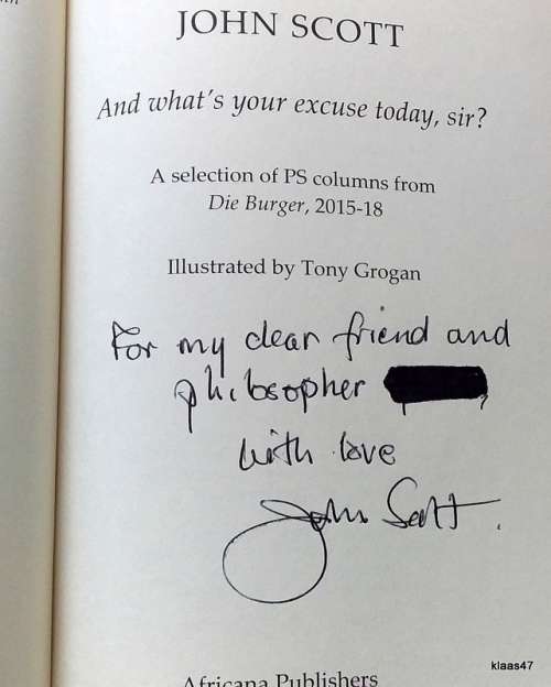 And What`s Your Excuse Today, Sir? - John Scott - Paperback