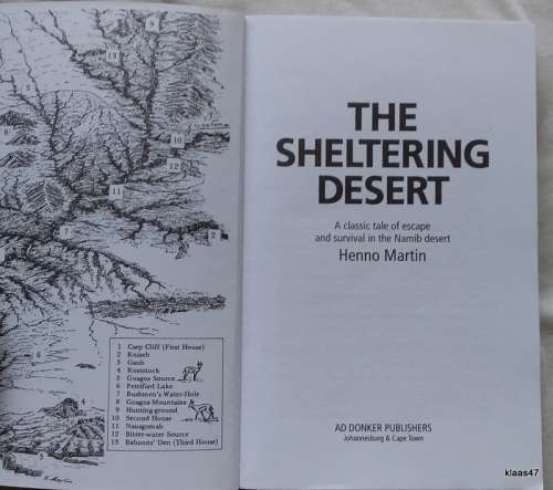 The Sheltering Desert - Henno Martin - Paperback (Escape and Survival in the Namib Desert)