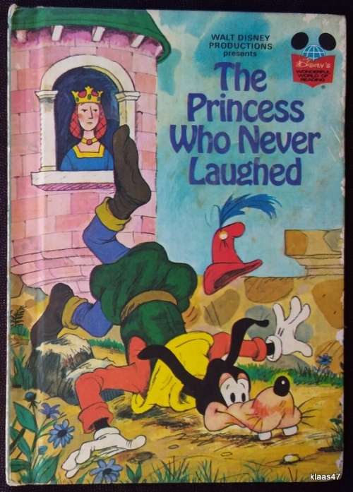Walt Disney`s The Princess who Never Laughed - Hardcover