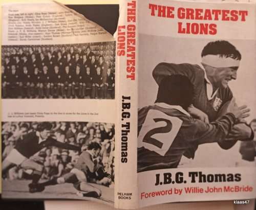 The Greatest Lions - J B G Thomas - Hardcover