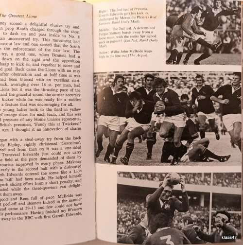 The Greatest Lions - J B G Thomas - Hardcover