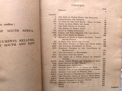 South Africa Under King Manuel 1495-1521 - Sidney R Welch - Hardcover 1946