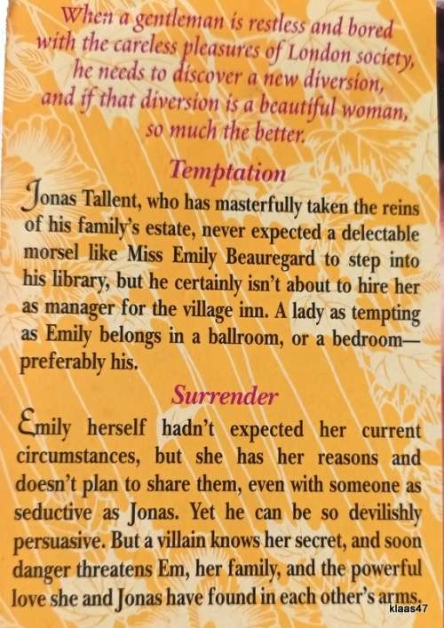 Temptation and Surrender - Stephanie Laurens - Paperback (A Cynster Novel)