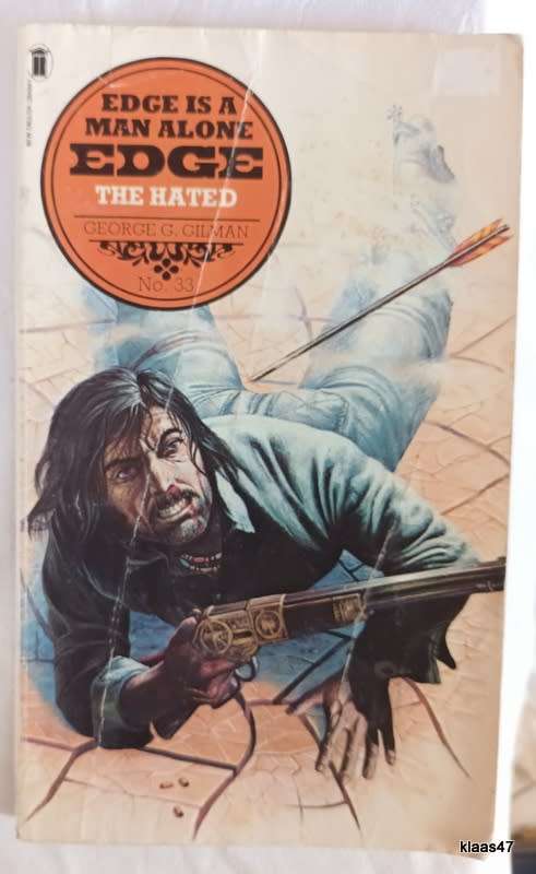 Edge - The Hated - George G Gilman - Paperback