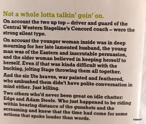 Edge Meets Steele - No 3 - Double Action - George G Gilman - Paperback