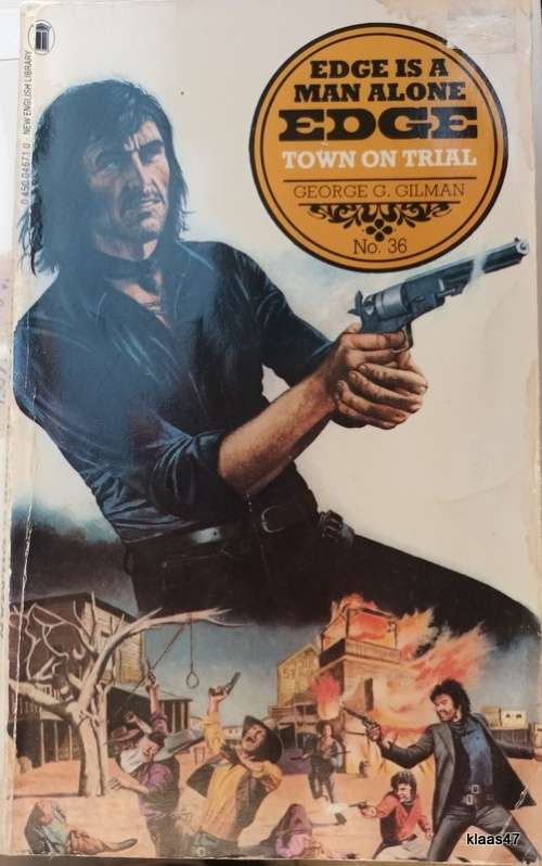 Edge - No. 36 - Town on Trial - George G Gilman - Paperback