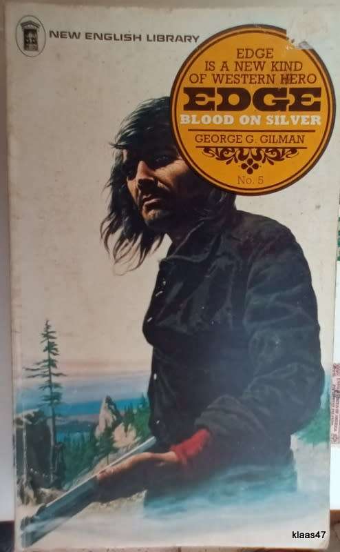 Edge - No. 5 - Blood on Silver - George G Gilman - Paperback