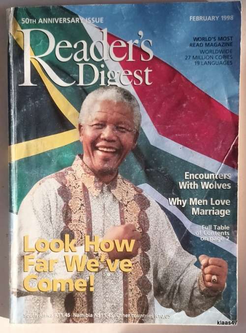 Reader`s Digest - Feb 1998 - Look How Far We`ve Come (50th Anniversary Issue)