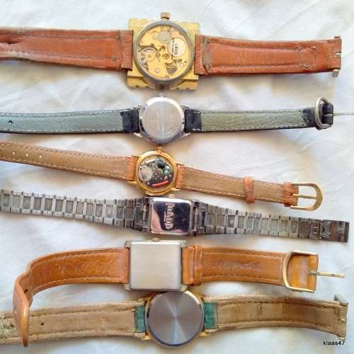 Watches - Mixed Lot - 6 Not working - For Spares