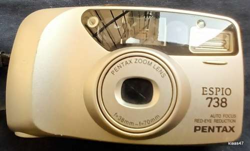 Pentax Espio 738 - Auto Focus Red-Eye Reduction - Film Camera - For Display, Prop or Spares