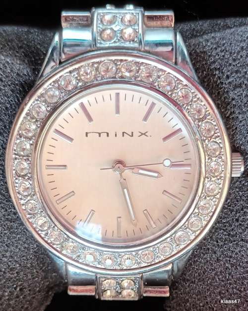 Minx - Ladies silver tone Quartz wrist watch - In original Box