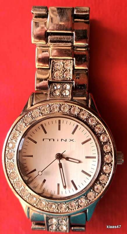 Minx - Ladies silver tone Quartz wrist watch - In original Box
