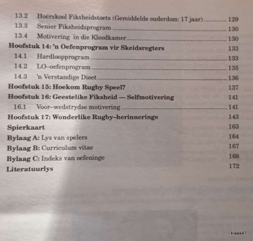 Totale Rugby Fiksheid - John Borland - Paperback