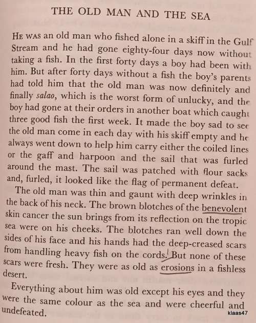 The Old Man and the Sea - Hemingway - Hardcover