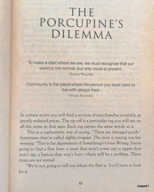 Everybody`s Normal Till You Get to Know Them - John Ortberg - Paperback