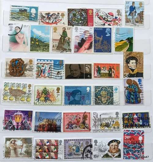 GB - Mixed Lot of 31 Used stamps