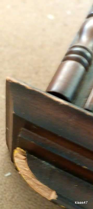 Blessing (31 day) Wall Clock Case only - With Dial - **For Restoration** Look at the Pictures