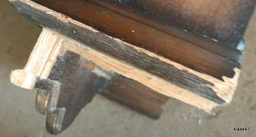 Blessing (31 day) Wall Clock Case only - With Dial - **For Restoration** Look at the Pictures