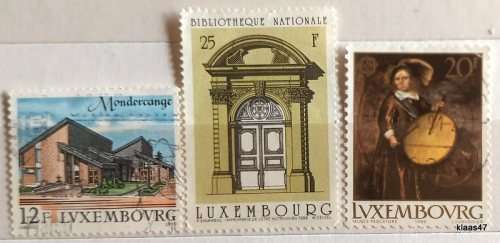 Luxembourg - Mixed Lot of 3 Used stamps