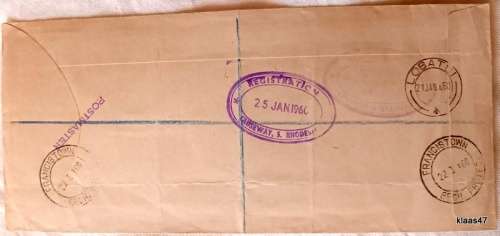 Registered Letter - Posted Bechuanland to Southern Rhodesia - 1960