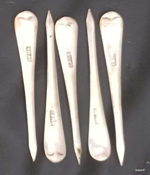 Vintage EPNS Nut Pick - 5 pieces