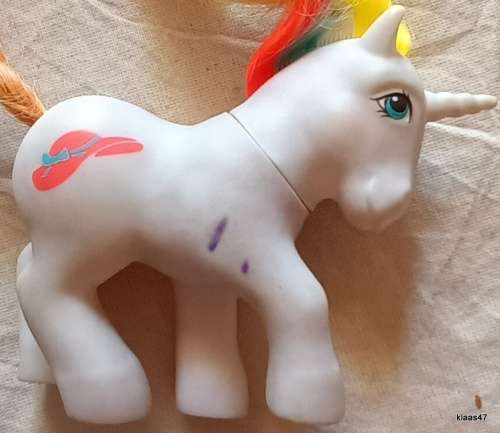 My Little Unicorn Pony - Pamela - Hasbro 85 Bradley - Made in China