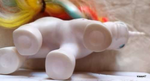 My Little Unicorn Pony - Pamela - Hasbro 85 Bradley - Made in China