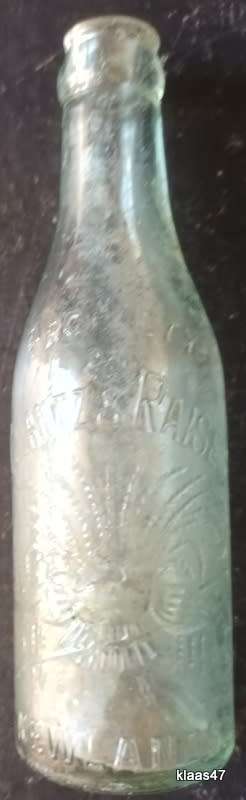 Glantz & Raises - Newlands - Empty Soda Bottle (Chipped top)
