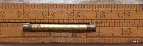 Vintage Carpenter`s Folding Ruler - 3 ft Rabone Boxwood - Made in England No. 1190