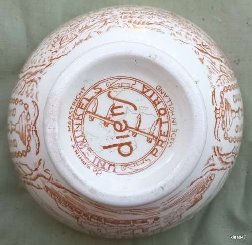 Vintage -  De Sphinx / Uniewinkels - Voortrekker-Eeufees1838-1938 - Commemorative Bowl - 10.8cm Diam