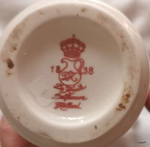 Vintage De Kruik Delftware - Holland - Decanter with Stopper -