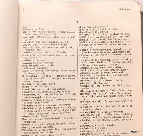 Worterbuch - Deutsch-Afrikaans Afrikaans-Deutsch - Steyn Schulze Gutsche - 1957