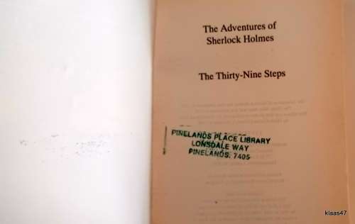 The Adventures of Sherlock Homes - Arthur Conan Doyle and The Thirty-Nine Steps - John Buchan P/Back