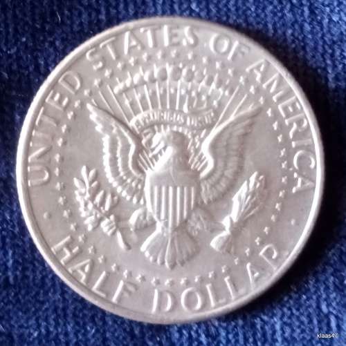 USA - 1973  D - Kennedy Half Dollar - Copper-nickel clad copper