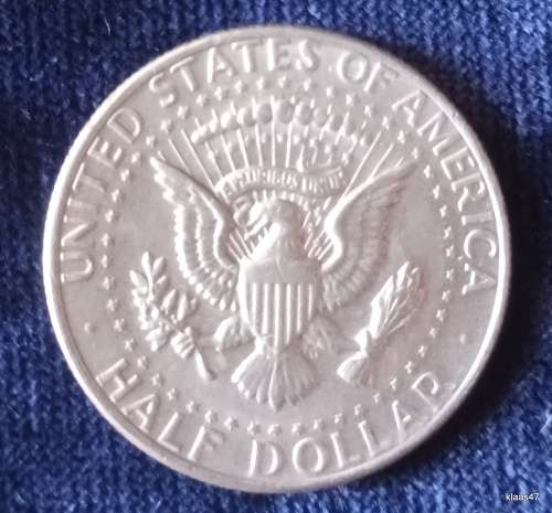 USA - 1973  D - Kennedy Half Dollar - Copper-nickel clad copper