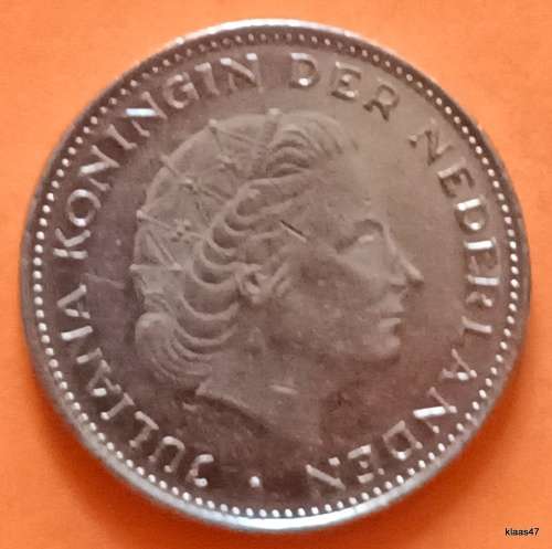 Netherlands - 1980 - 2 ½ Gulden - Juliana - Nickel