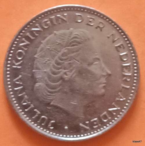Netherlands - 1980 - 2 ½ Gulden - Juliana - Nickel