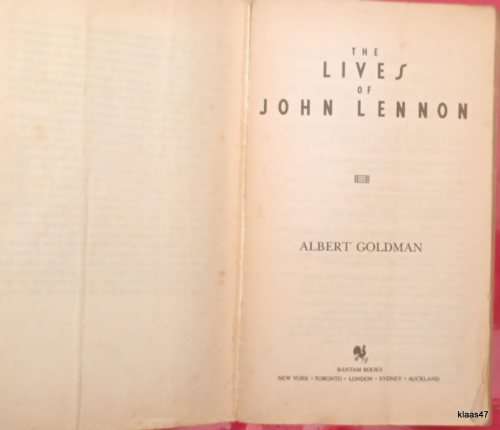 The Lives of John Lennon - Albert Goldman - Paperback