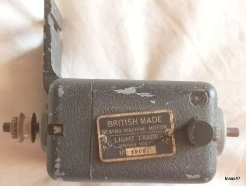 Vintage British Made Sewing Machine Motor (Light Trade)