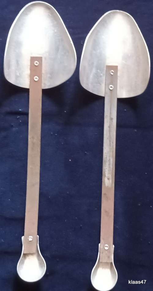 Vintage Pair of Aluminium Shoe Trees