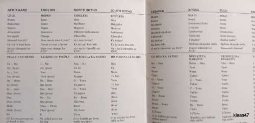 7 Language Communication Booklet - National Council of Women of South Africa - 5th Ed 1986